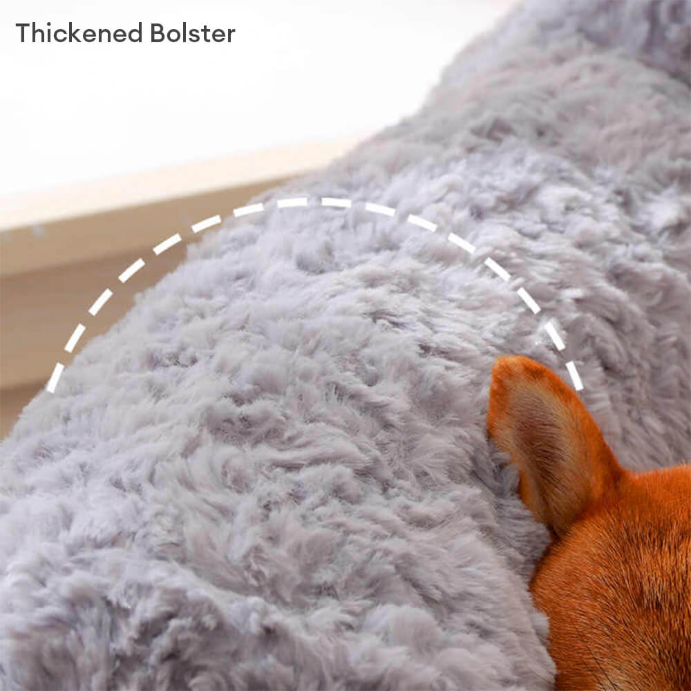 Pawtique EmbraceSofa™ Plush Wraparound Pet Bed - Pawtique