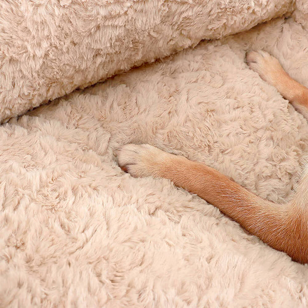 Pawtique EmbraceSofa™ Plush Wraparound Pet Bed - Pawtique