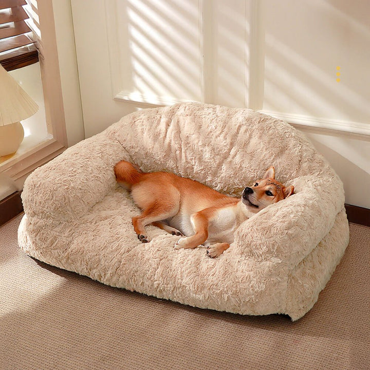 Pawtique EmbraceSofa™ Plush Wraparound Pet Bed - Pawtique