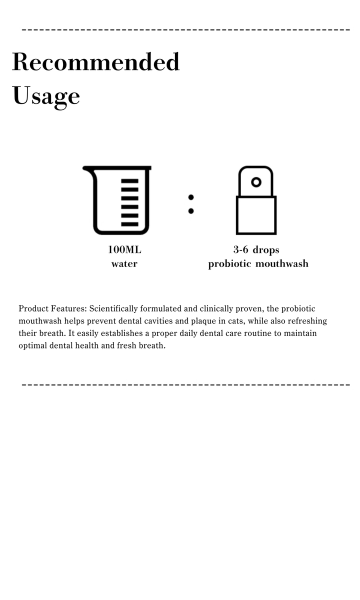 [PAWTIQUE ESSENTIAL] Lactic Acid Bacteria mouthwash for dogs and cats - Pawtique