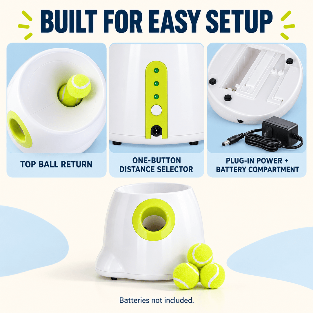 Pawtique FetchMate Mini Ball Launcher - Pawtique