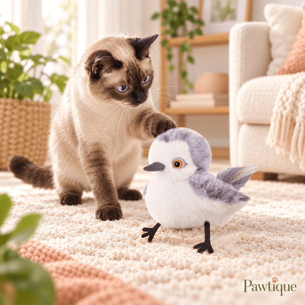 Pawtique FlutterBird™ Rechargeable Flapping Cat Toy - Pawtique