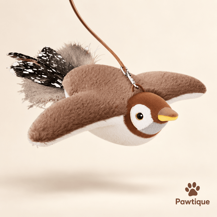 Pawtique FlutterMimic™ Motion Bird Cat Toy - Pawtique