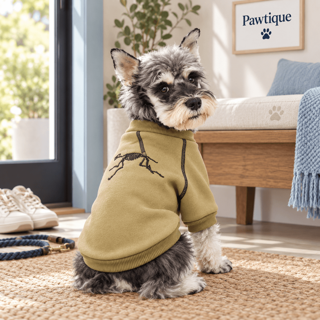 Pawtique FossilTrail™ Fleece Dog Sweatshirt - Pawtique