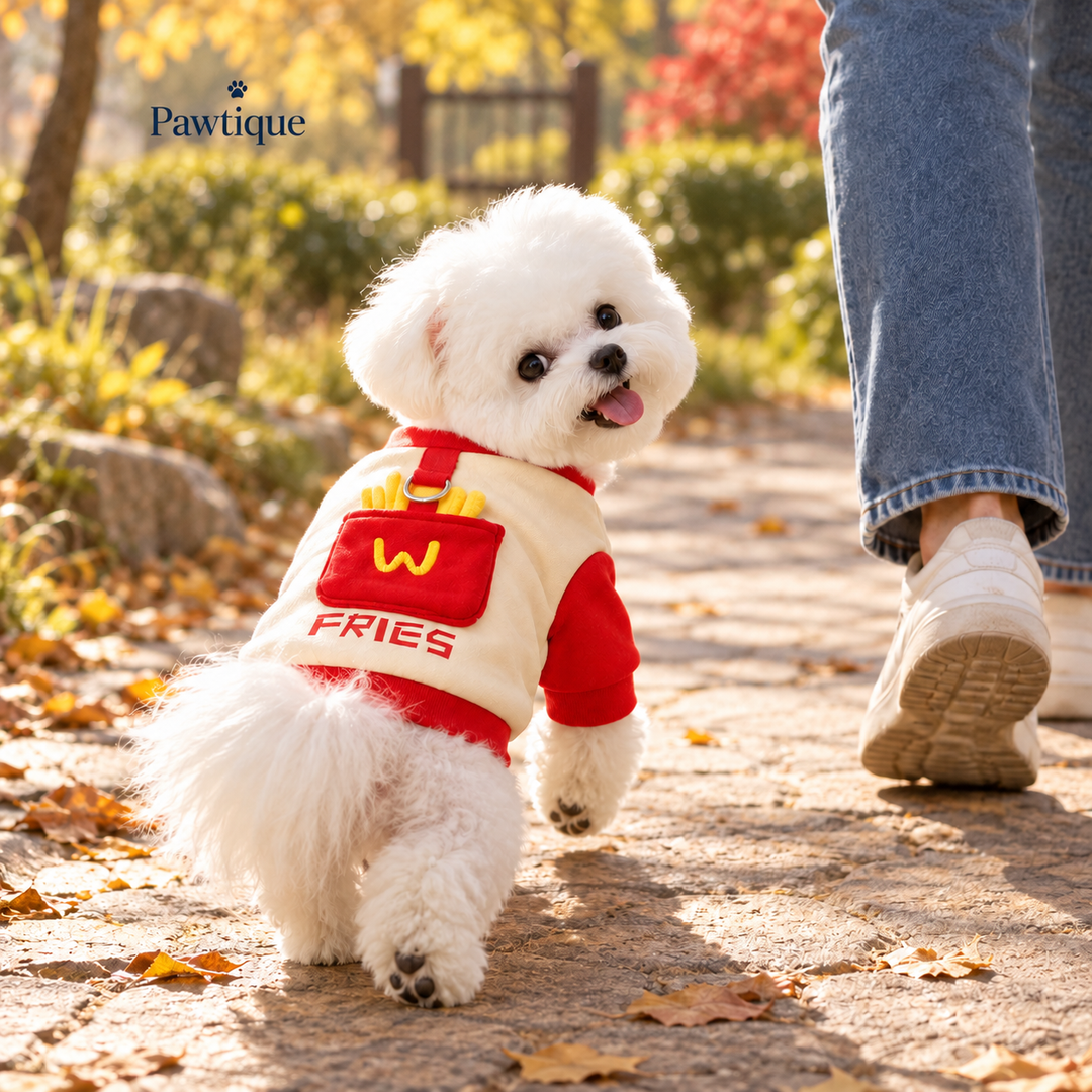 Pawtique French Fries Dog Sweatshirt - Pawtique