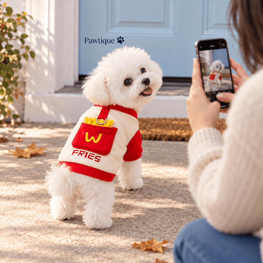 Pawtique French Fries Dog Sweatshirt - Pawtique