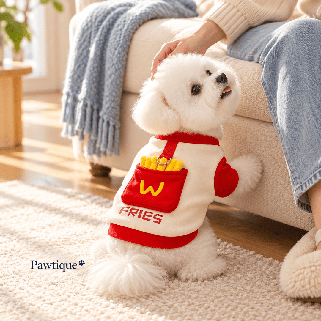 Pawtique French Fries Dog Sweatshirt - Pawtique
