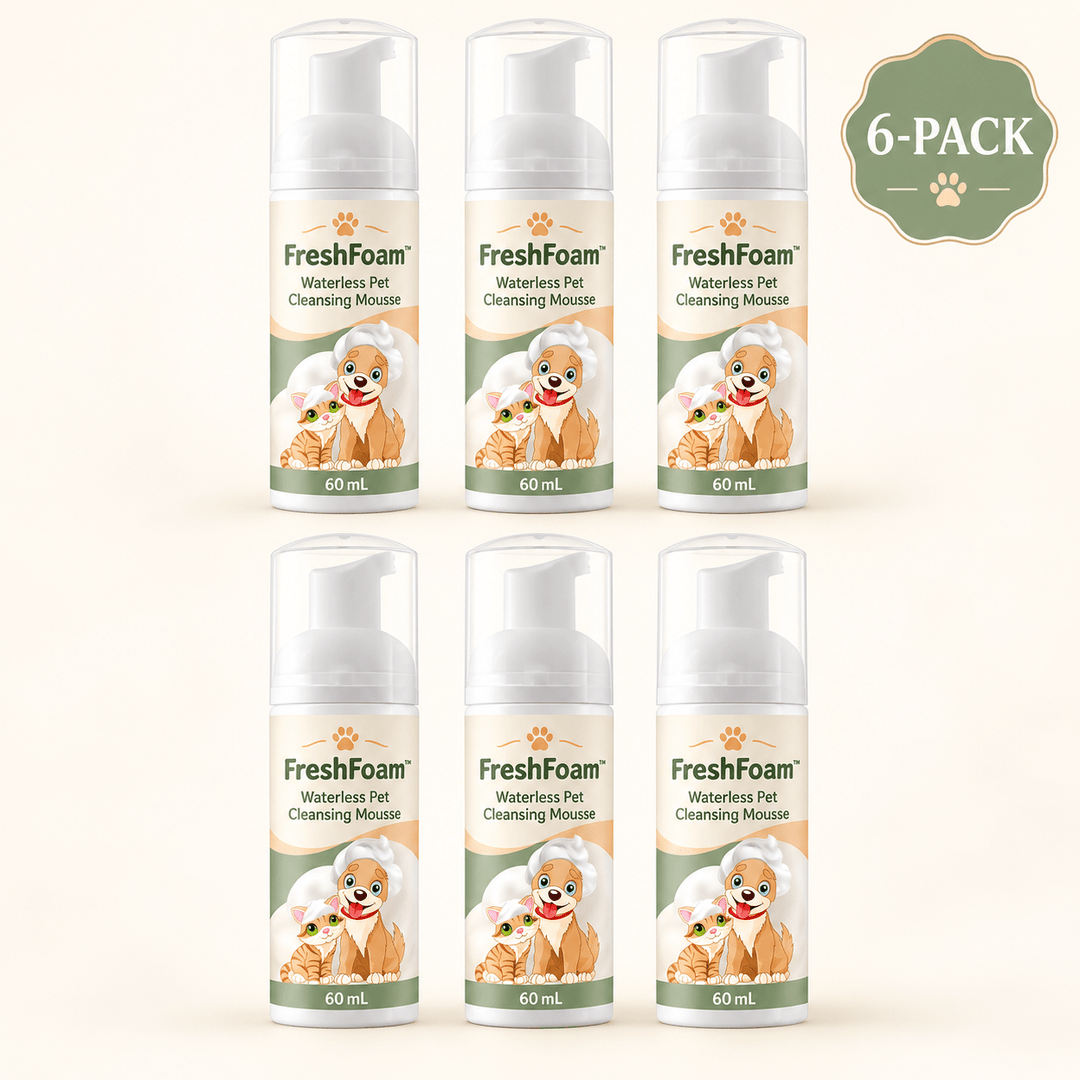 Pawtique FreshFoam™ 60 mL Waterless Pet Cleansing Mousse - Pawtique