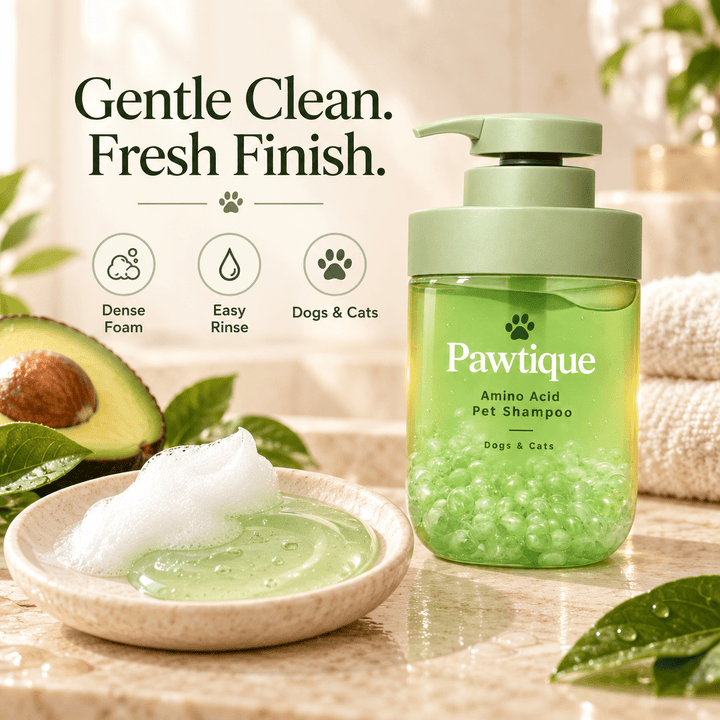 Pawtique FreshLeaf™ Amino Acid Pet Shampoo for Dogs &amp; Cats - Pawtique