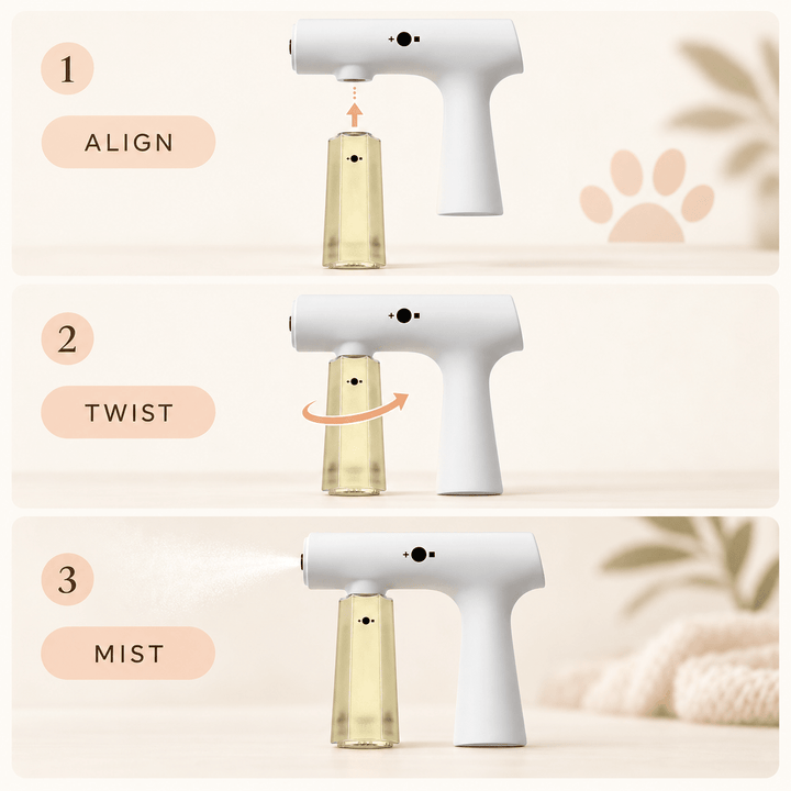 Pawtique FreshMist Pet Odor Neutralizing System - Pawtique