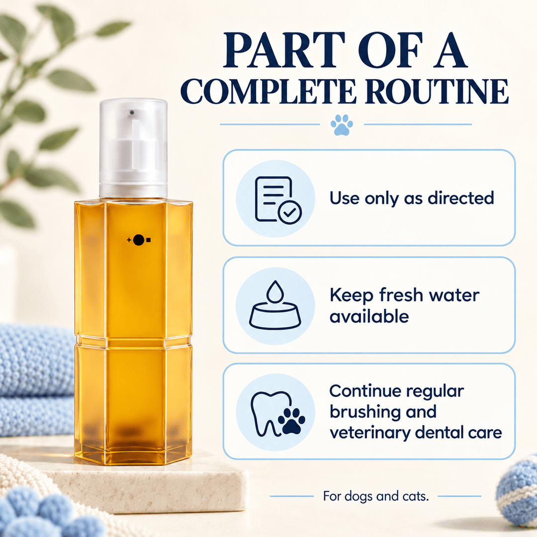 Pawtique FreshSip Pet Dental Water Additive - Pawtique