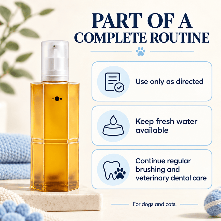 Pawtique FreshSip Pet Dental Water Additive - Pawtique