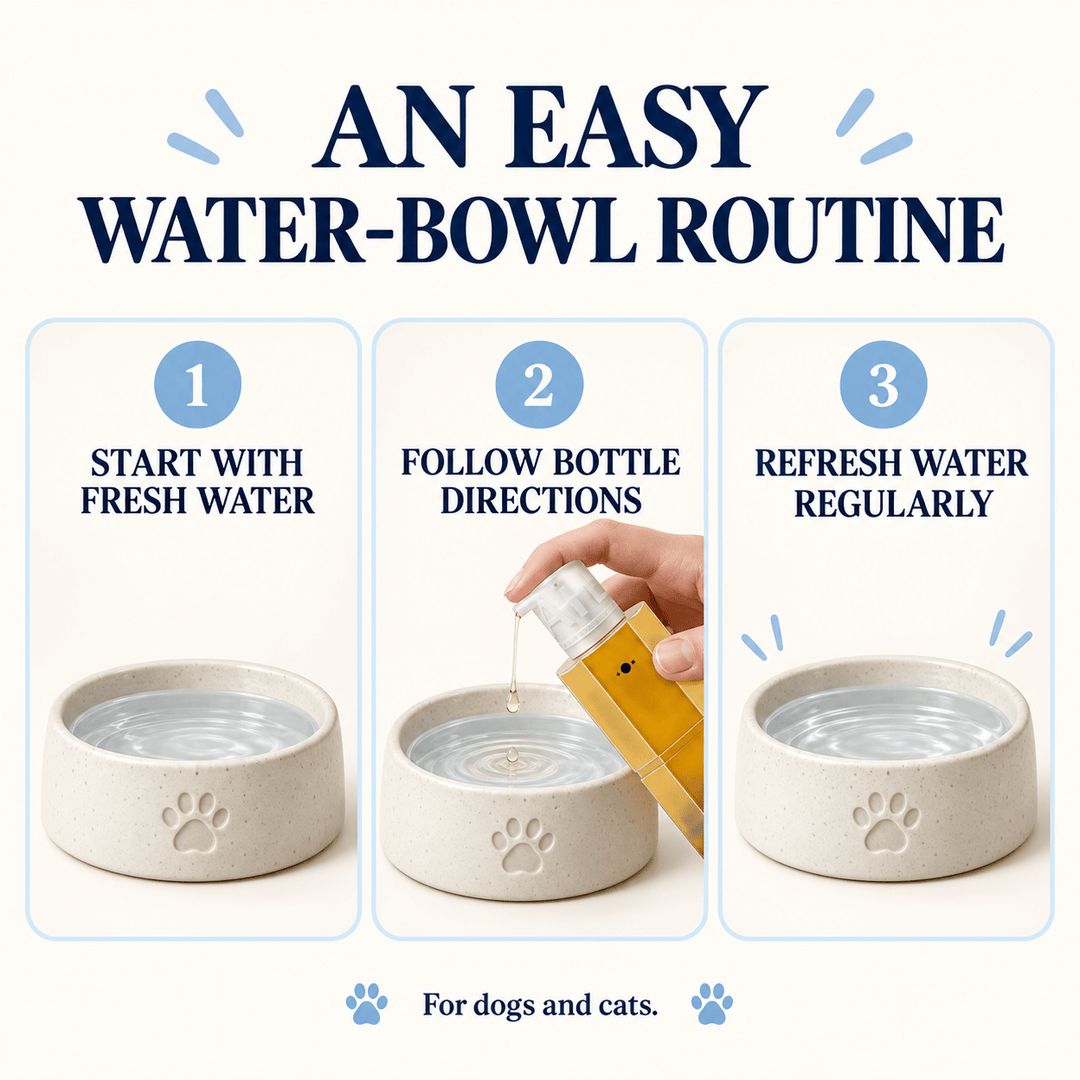 Pawtique FreshSip Pet Dental Water Additive - Pawtique