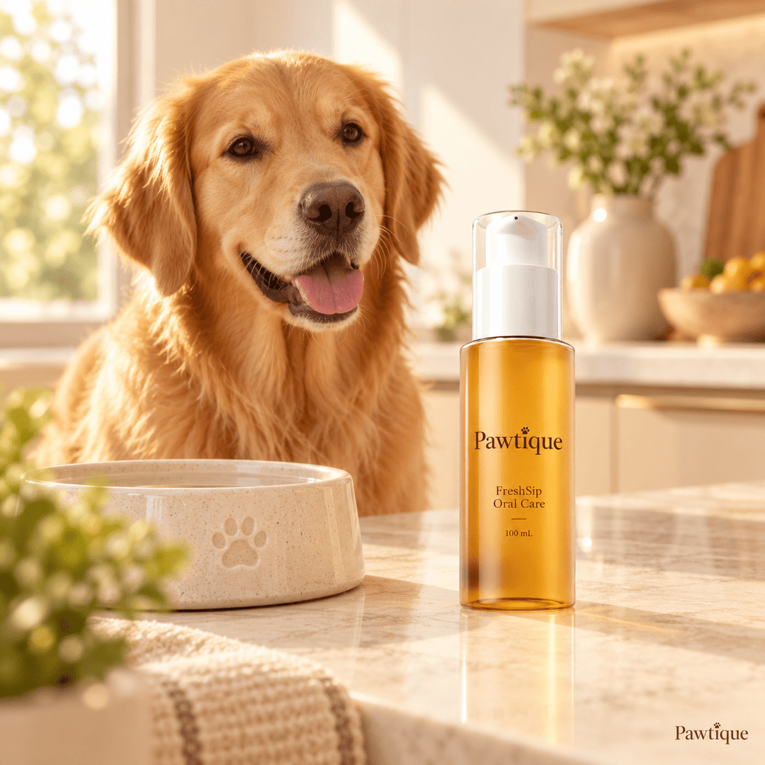 Pawtique FreshSip™ Pet Oral Care Water Additive - Pawtique