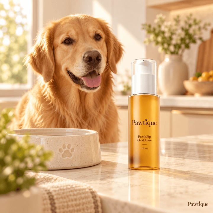 Pawtique FreshSip™ Pet Oral Care Water Additive - Pawtique