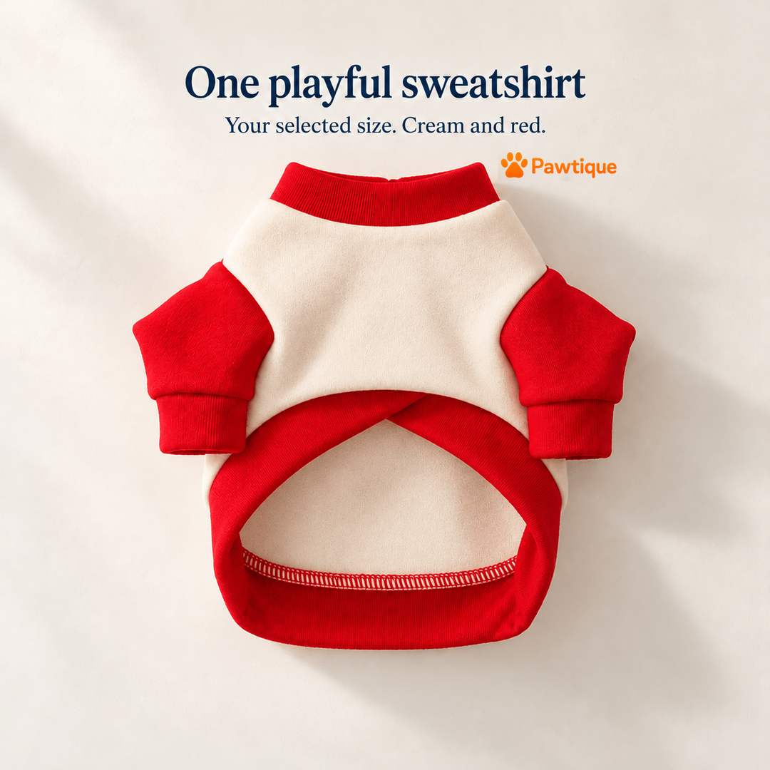 Underside and single sweatshirt included