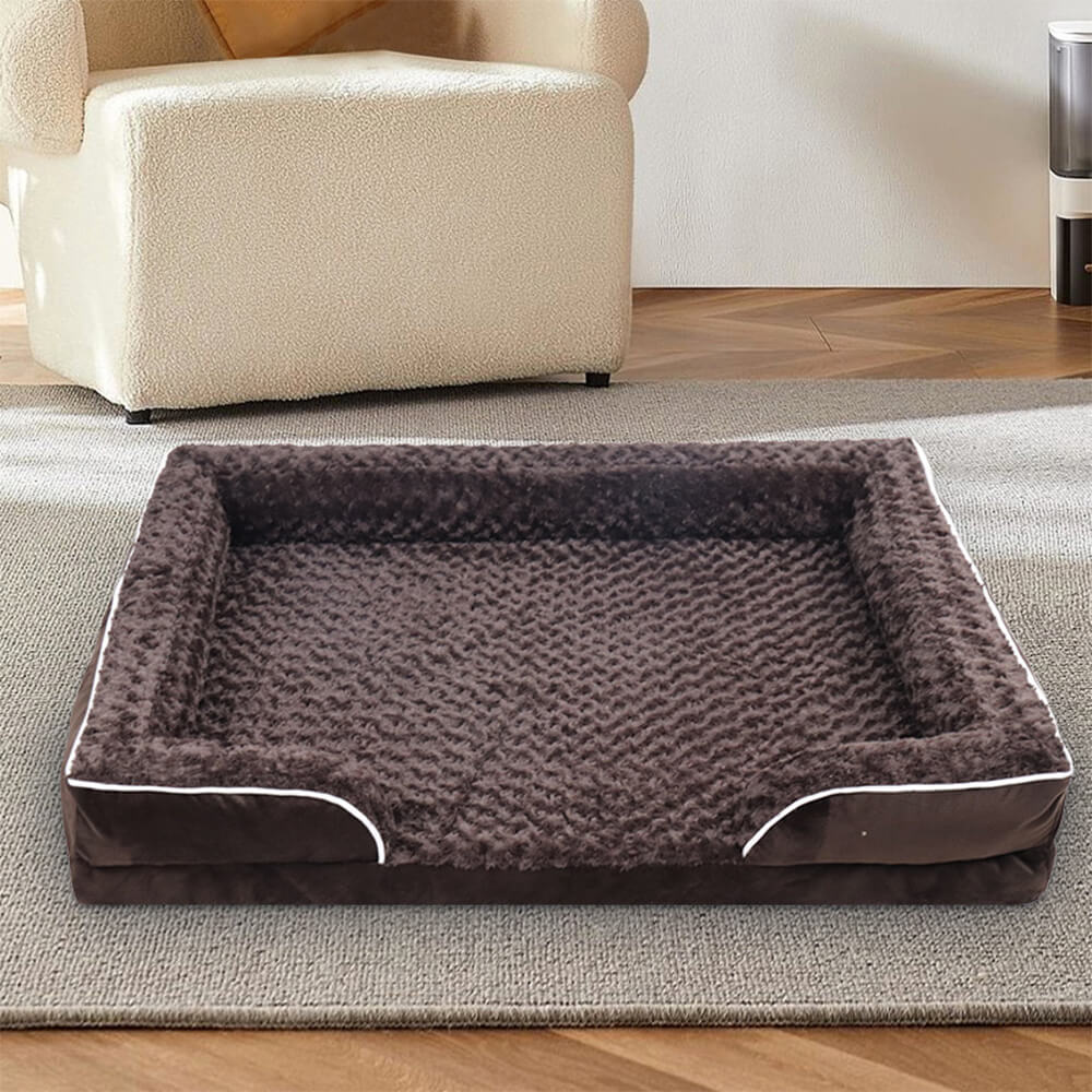Pawtique FullNest™ Water-Repellent Bolster Dog Bed - Pawtique