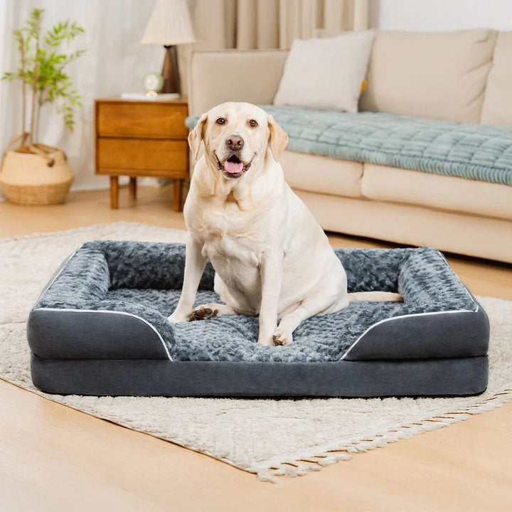 Pawtique FullNest™ Water-Repellent Bolster Dog Bed - Pawtique