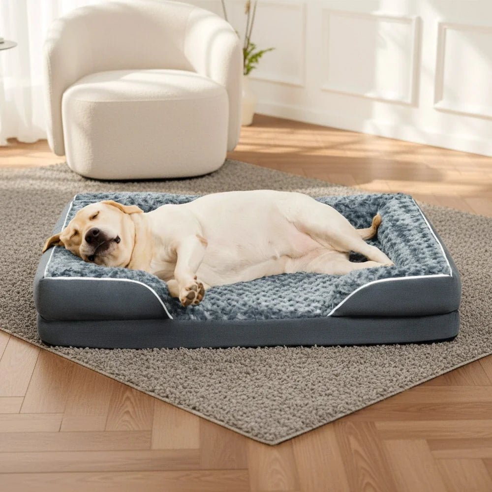 Pawtique FullNest™ Water-Repellent Bolster Dog Bed - Pawtique