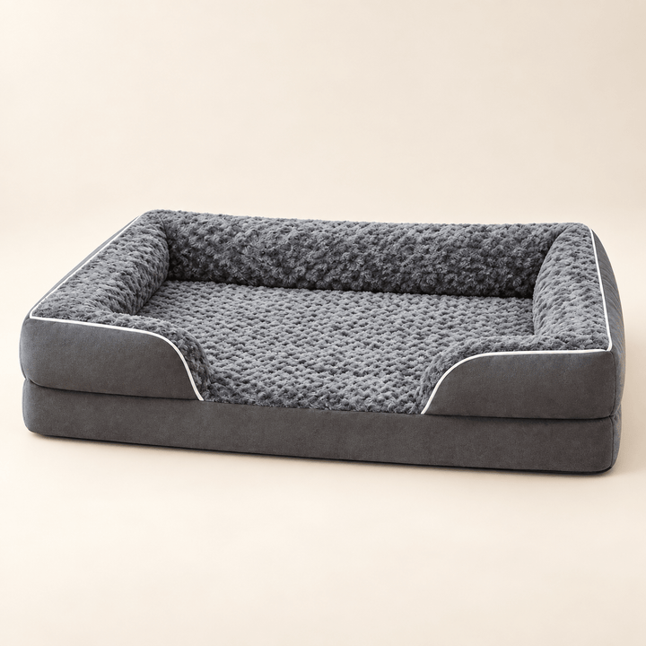 Pawtique FullNest™ Water-Repellent Bolster Dog Bed - Pawtique