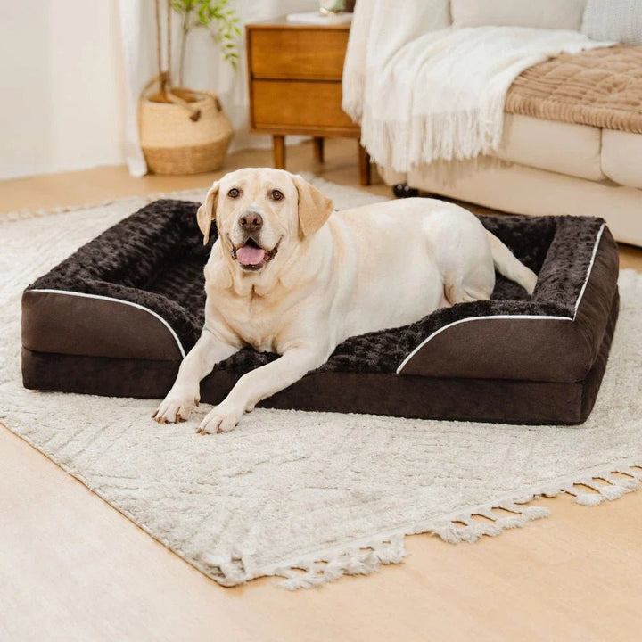 Pawtique FullNest™ Water-Repellent Bolster Dog Bed - Pawtique