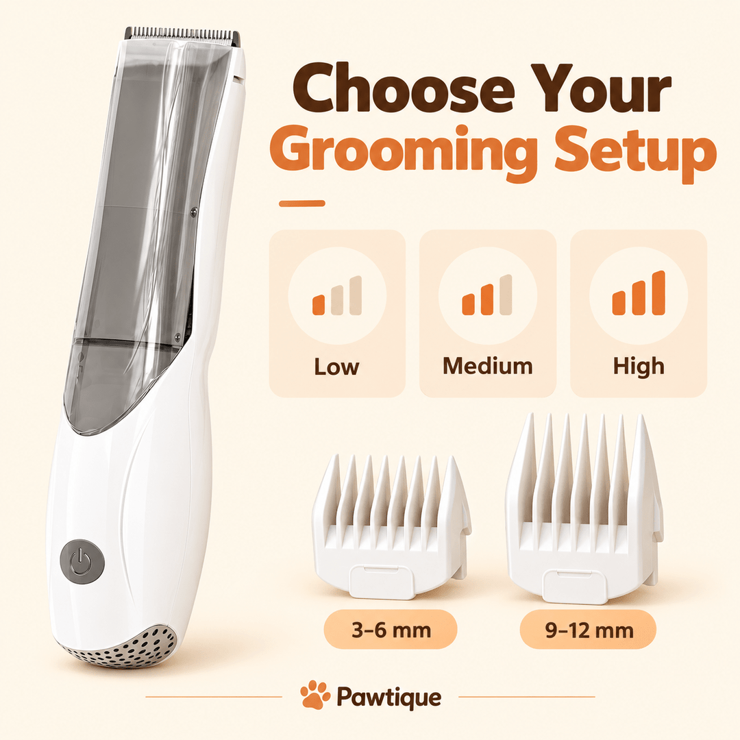 Pawtique FurCatch™ Suction Pet Clipper - Pawtique