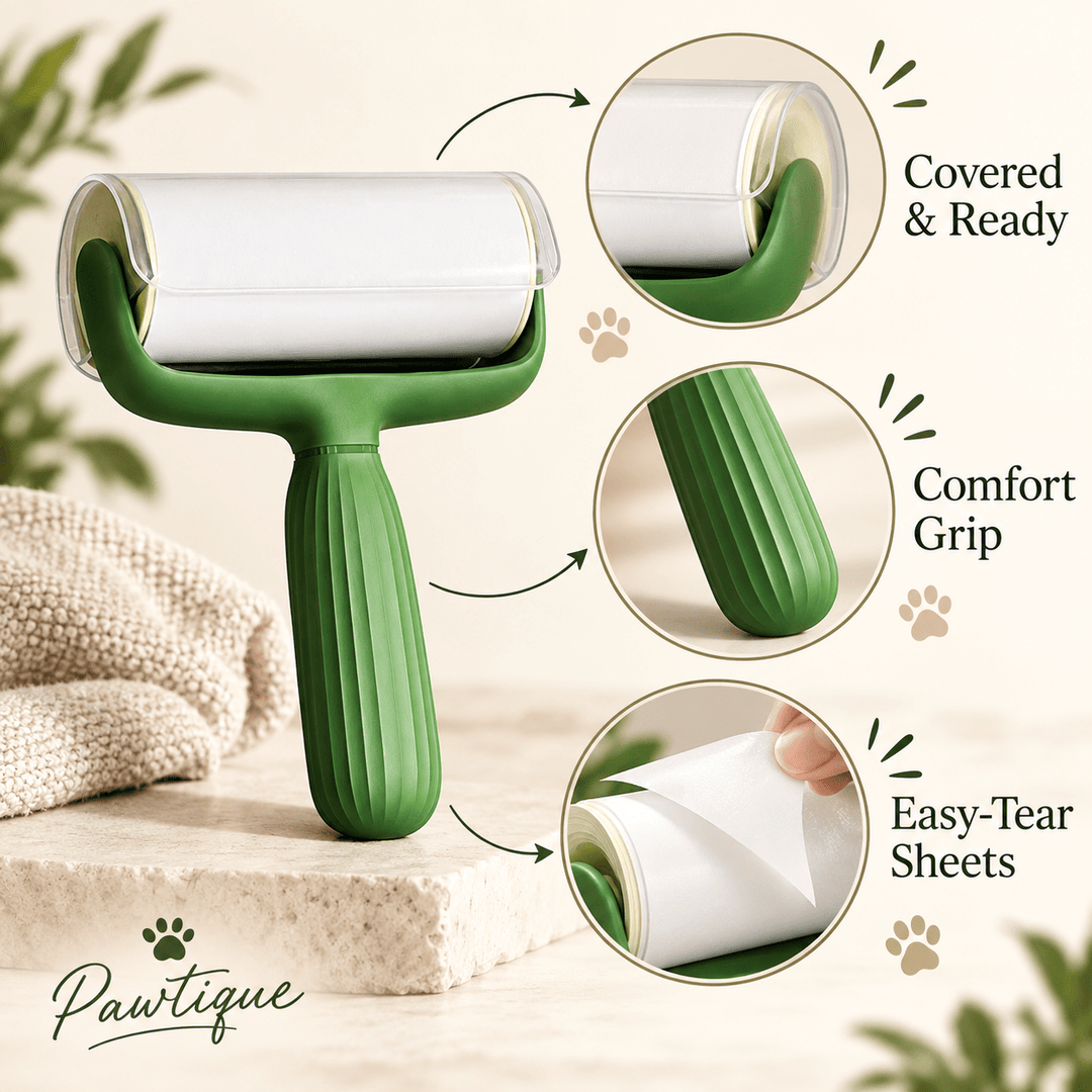 Pawtique FurLift™ Covered Pet Hair Lint Roller - Pawtique