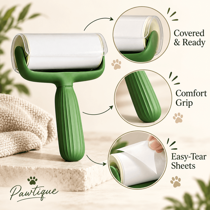 Pawtique FurLift™ Covered Pet Hair Lint Roller - Pawtique