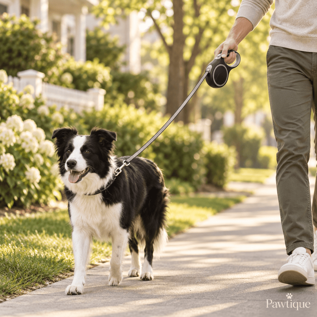 Pawtique GlideLoop™ Retractable Tape Dog Leash - Pawtique