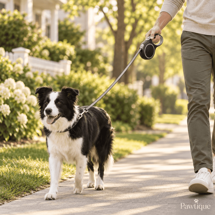 Pawtique GlideLoop™ Retractable Tape Dog Leash - Pawtique