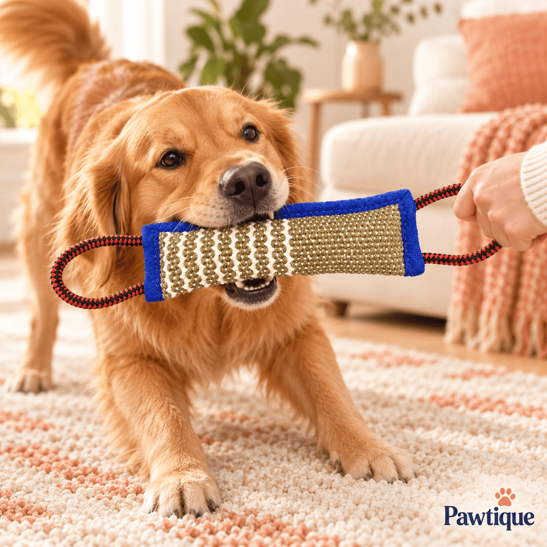 Pawtique GripTug™ Double-Handle Dog Tug Toy - Pawtique