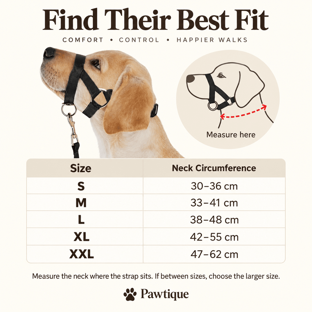 Pawtique GuideFit™ Anti-Pull Dog Head Halter - Pawtique