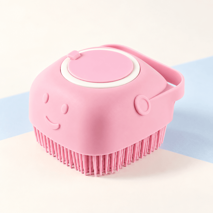 Pawtique LatherPal™ Shampoo-Dispensing Pet Bath Brush - Pawtique