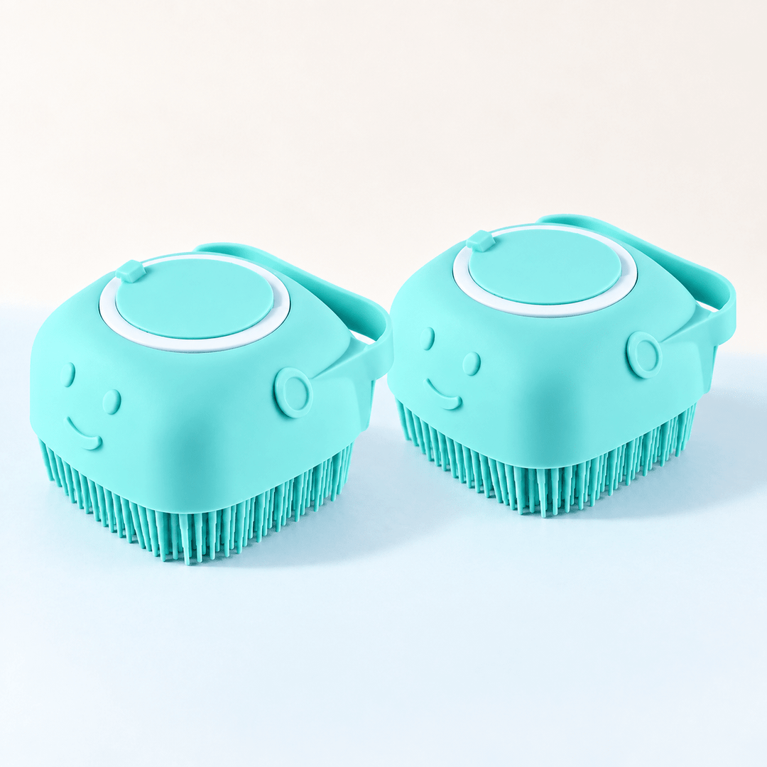 Pawtique LatherPal™ Shampoo-Dispensing Pet Bath Brush - Pawtique