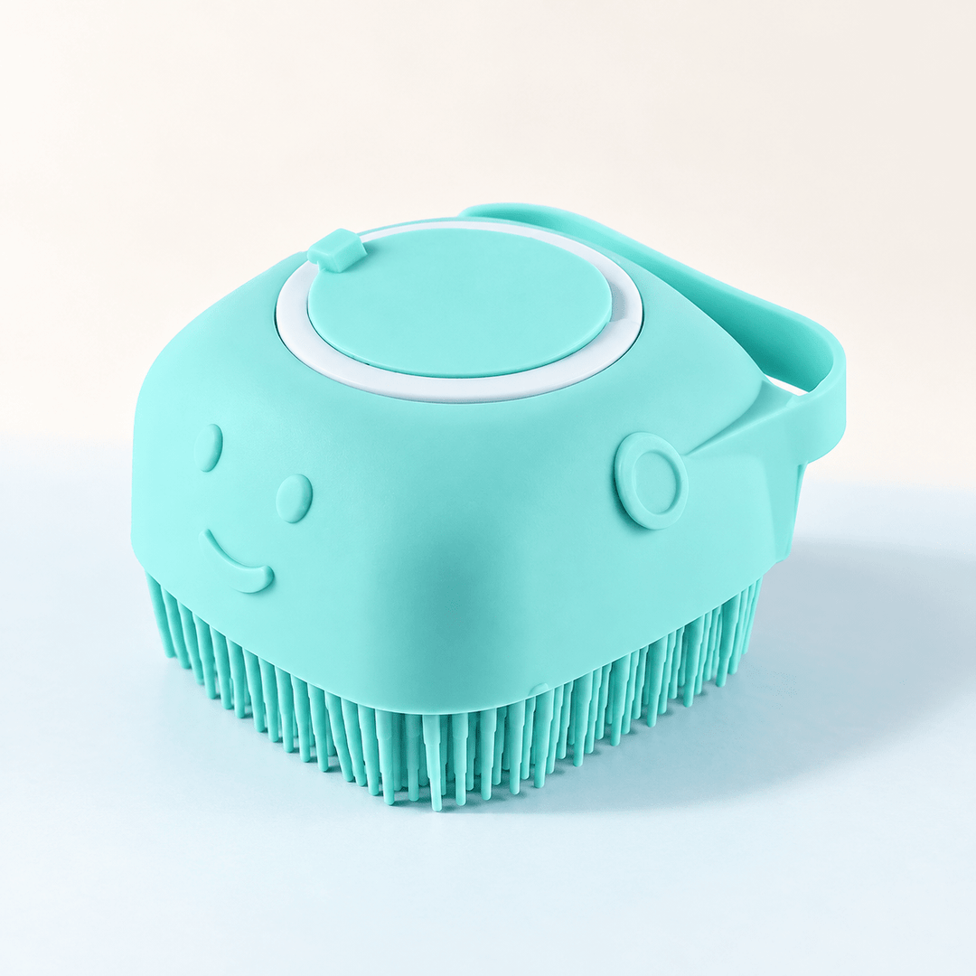 Pawtique LatherPal™ Shampoo-Dispensing Pet Bath Brush - Pawtique