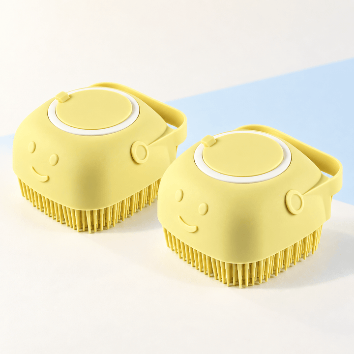 Pawtique LatherPal™ Shampoo-Dispensing Pet Bath Brush - Pawtique
