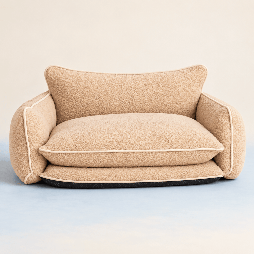 Pawtique LayerLounge™ Double-Cushion Pet Sofa Bed - Pawtique