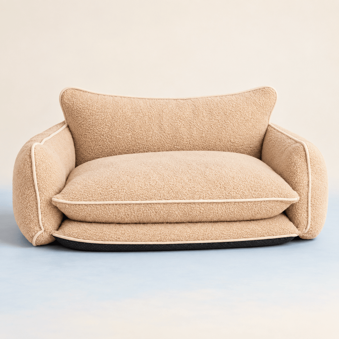 Pawtique LayerLounge™ Double-Cushion Pet Sofa Bed - Pawtique