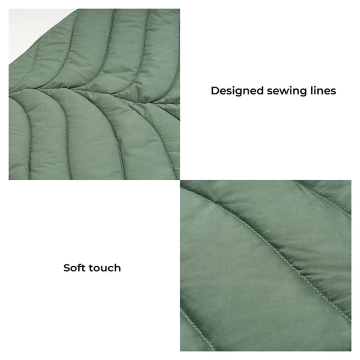 Pawtique LeafLounge™ Oversized Leaf-Shaped Pet Mat &amp; Blanket - Pawtique
