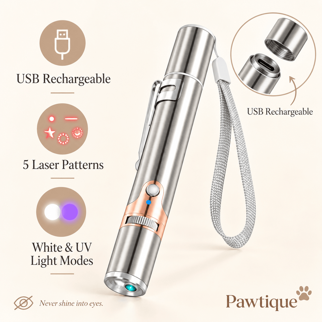 Pawtique LightChase™ Rechargeable Laser Cat Toy - Pawtique