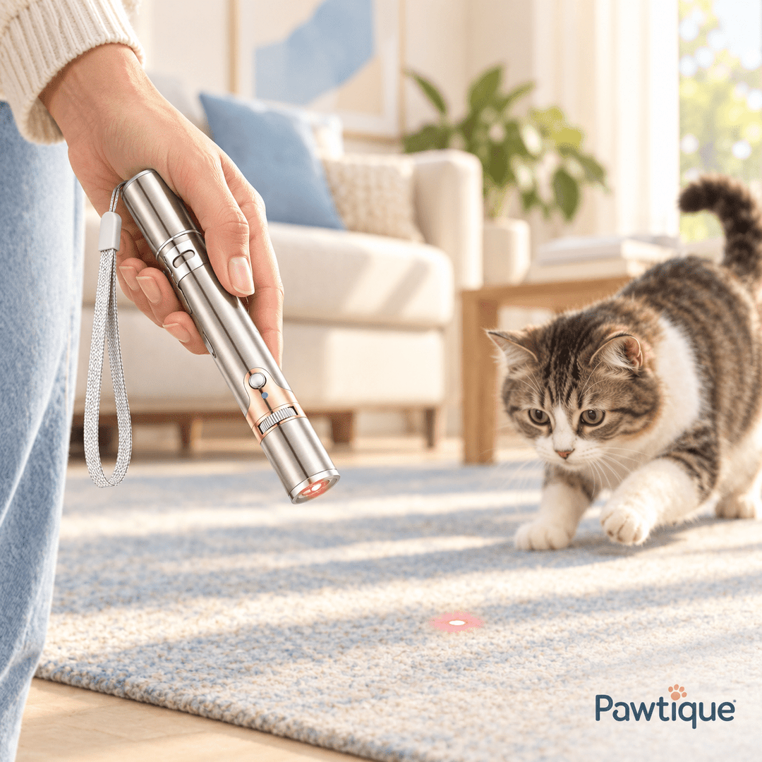 Pawtique LightChase™ Rechargeable Laser Cat Toy - Pawtique