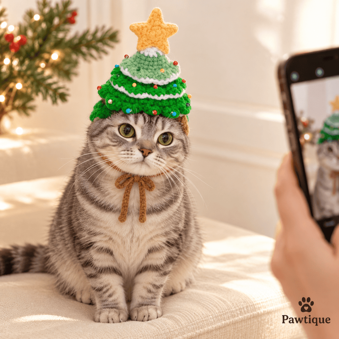 Pawtique Little Spruce Crochet Pet Hat - Pawtique