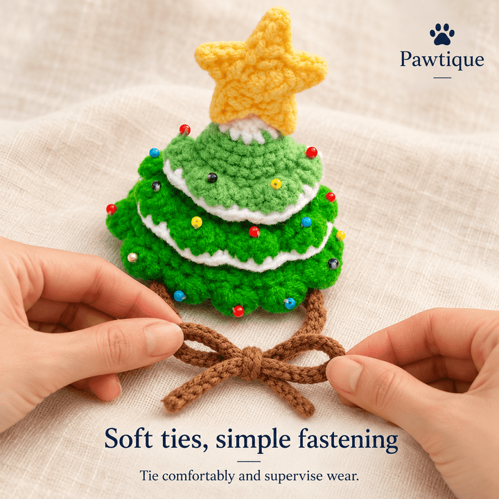 Pawtique Little Spruce Crochet Pet Hat - Pawtique