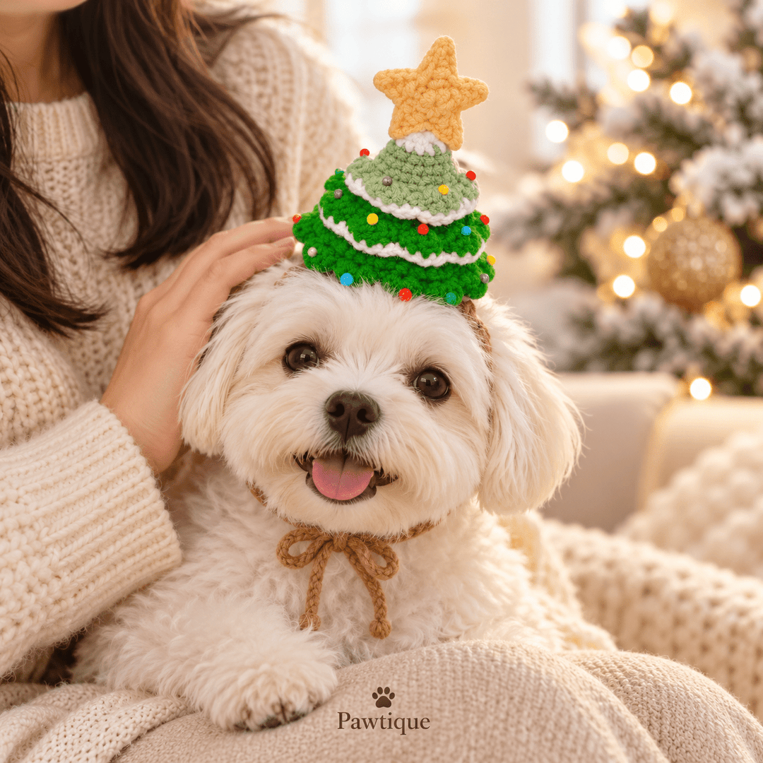 Pawtique Little Spruce Crochet Pet Hat - Pawtique