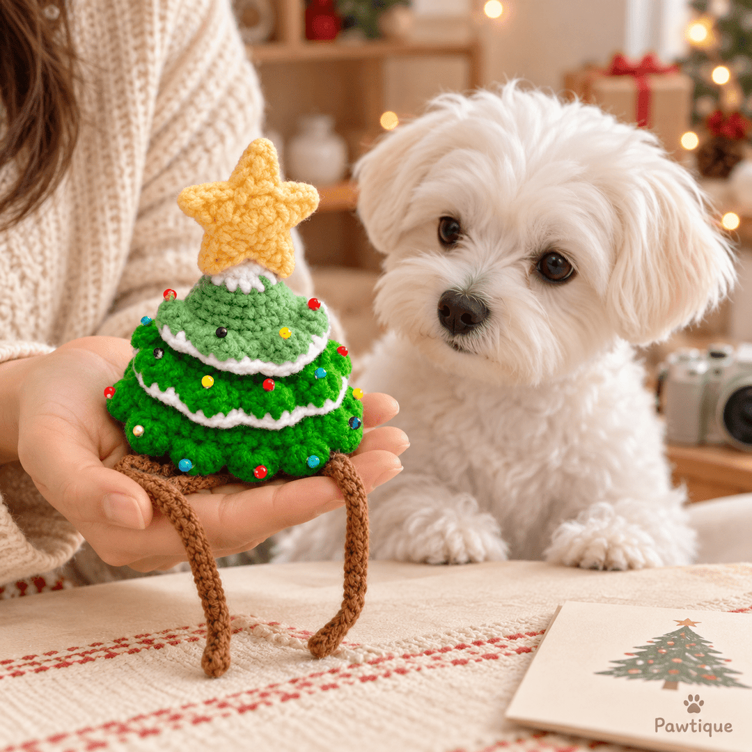 Pawtique Little Spruce Crochet Pet Hat - Pawtique