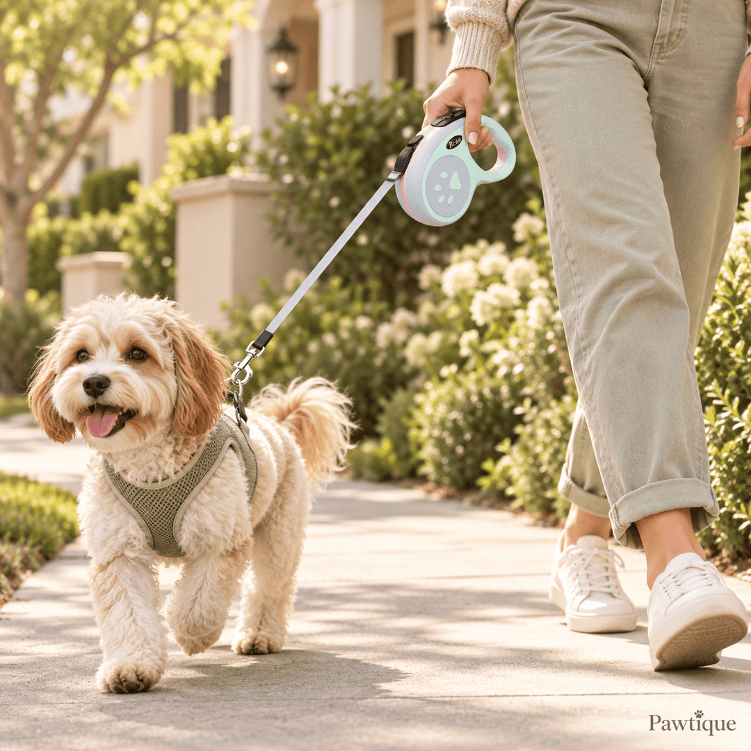 Pawtique LoopGo™ Retractable Dog Leash — 3 m / 5 m - Pawtique