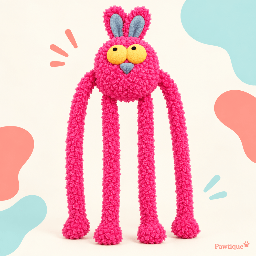 Pawtique LoopyHare™ Long-Limbed Plush Tug Toy - Pawtique