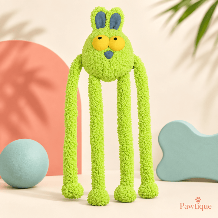 Pawtique LoopyHare™ Long-Limbed Plush Tug Toy - Pawtique