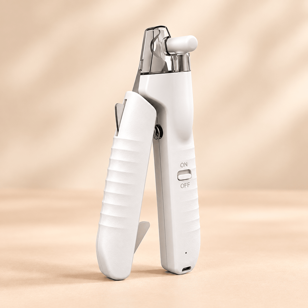 Pawtique LumiClip™ LED Pet Nail Clipper with Safety Shield & File - Pawtique