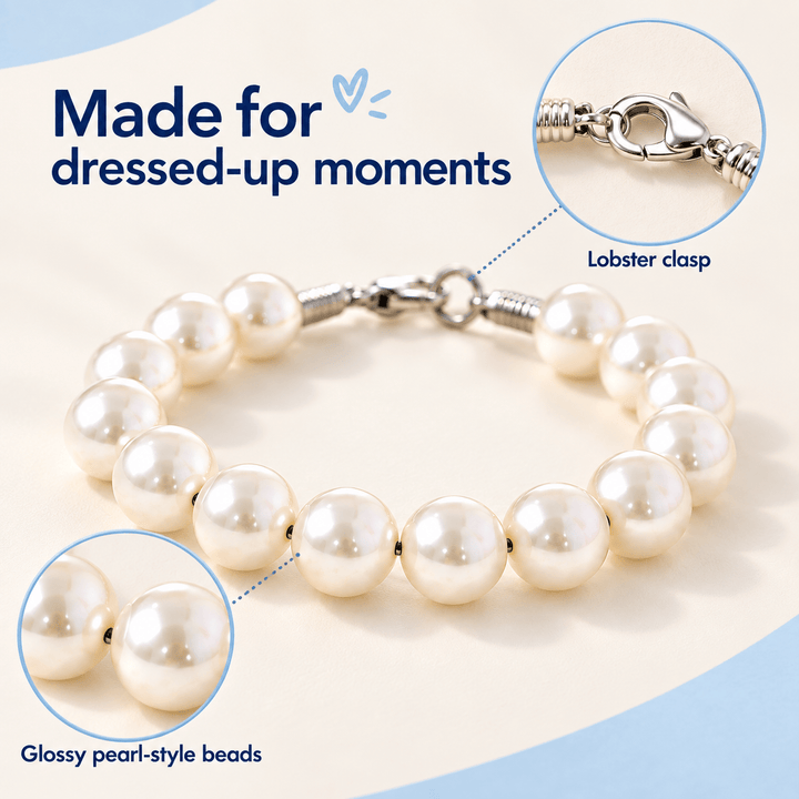 Pawtique LumiPearl™ Beaded Pet Necklace - Pawtique
